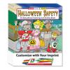 ZOCO  Halloween Safety Custom Coloring Books (250 Bulk Pack, Without Crayons)  Gifts, Treat, Goodie Bag Filler, Party Favors  Law Enforcement Handout for Kids view 1