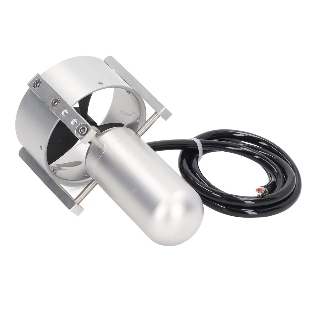 Brushless Power Thruster, high Temperature Resistant Underwater Thruster, CNC machined Fully Sealed Saltwater Aluminum Alloy for hydrofoil CCW
