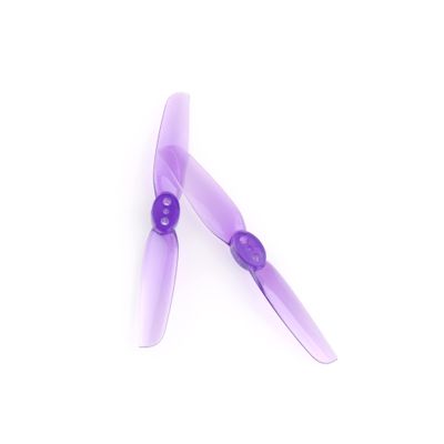 Drone accessories For HQPROP T65MM 5Pairs 65mm 2-Blade PC Propeller 1.5mm for FPV Racing 2.5inch Toothpick Cinewhoop Ducted Drone Replacement Parts For HQPROP replaceable ( Color : 5Pairs Purple )