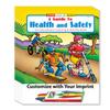 ZOCO  Health and Safety  Custom Promotional Coloring & Activity Books for Kids (250 Bulk Pack, With Crayons)  Educational Wellness Activities for Ages 3+ view 1