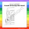 ZOCO  Tons of Trucks  Custom Coloring Books (250 Bulk Pack, With Crayons)  Construction & Trucking Company Promotional Handout for Kids view 3