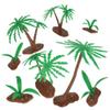 BMC Classic Marx Palm Trees & Jungle Ferns - 8pc Plastic Playset Accessories view 1