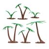 BMC Classic Marx Palm Trees & Jungle Ferns - 8pc Plastic Playset Accessories view 3