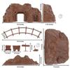 BMC Classic Marx Western Gold Mine Plastic Cowboys Army Men Playset Accessories view 2