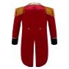 Aislor Kids Boys Tuxedo Tailcoat Fancy Dress Gentleman Jacket Long Sleeve Tassel Uniform Coat Circus Ringmaster Costume Red 12 Years view 2