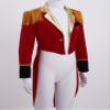 Aislor Kids Boys Tuxedo Tailcoat Fancy Dress Gentleman Jacket Long Sleeve Tassel Uniform Coat Circus Ringmaster Costume Red 12 Years view 4