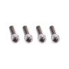 4PCS Deep Dish Wagon Metal 1.9 Beadlock Wheel Hub Rim for 1/10 RC Crawler Axial SCX10 90046 Traxxas TRX4 RC4WD D90 ( Color : Yellow ) view 2