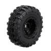4PCS 47X18mm Wheel Rims Tires Tyre Set for Axial SCX24 90081 AXI00001 1/24 RC Crawler Car Upgrade Parts Accessories ( Color : Black ) view 4