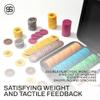 SLOWPLAY Godel 14g Clay Poker Chips Set for Texas Holdem, 500 PCS [Blank Chips] Features a High-end Chip case with Extra Durable German Polycarbonate Shell, Ideal Gifts for Poker Players view 3