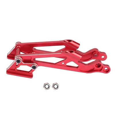 Greendhat Metal Rear Wing Mount Set for Arrma 1/8 Kraton Typhon Notorious Outcast Talion RC Car Upgrade Parts ( Color : Red )