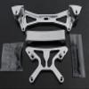 GTBRacing CNC Aluminum 1/5 RC Car Front Rear Shock Tower Brace for HPI Baja 5b ss (Front + Rear Silver) view 1