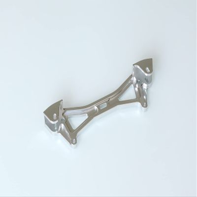 GTBRacing CNC Aluminum 1/5 RC Car Rear Shock Tower Brace for HPI Baja 5b ss 5t 5sc (Rear Silver)