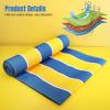 2 Pcs Teamwork Games Group Learning Activity Run Mat Teamwork Building Carnival Games Mat Indoor Outdoor Group Games Race Run Mat Recess Equipment for Elementary School Office Field Day Backyard Party view 3