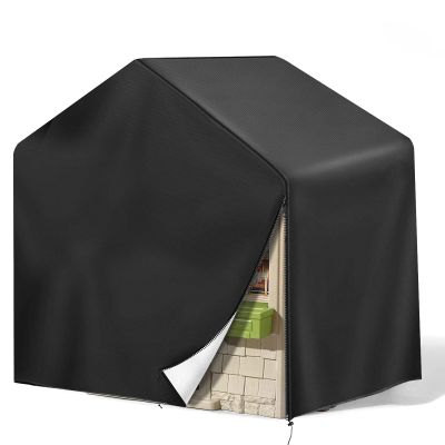 Playhouse Cover, 420D Oxford Outdoor Playhouse Covers 51"L x 59"W x 58"H Waterproof UV-Proof and Dust-Proof, Cover for Outdoor Kids Playhouse
