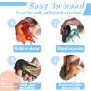 SCAHOW Rubber Ocean Animals Toys, TPR Soft Stretchy Toys for Boys and Girls, Floating Bath Toys Squishy Sea Creatures for Kids view 4