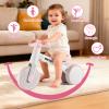 welspo Baby Balance Bikes for 1 Year Old Boys Girls 12-24 Months Kids Toddler First Bicycle Infant Walker Children No Pedal 3 Wheels Mini Bike Riding Toys(Pink) view 3