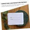 DECHOUS Card Protective Cover Set of 30 Clear PVC Sleeves for Id Cards Name Tags Protective Film view 2