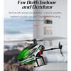 QIYHBVR RC Helicopter for Adults Brushless Motors Direct-Drive 6CH RC Helicopters Adjustable Flight Controller, Flybarless, 200M Distance Remote Control Plane Gifts view 2
