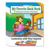 ZOCO  My Favorite Bank  Custom Coloring Books (250 Bulk Pack, with Crayons)  Banking & Financial Education Handouts for Kids  Add Your Imprint view 1