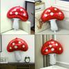 3Pack 31'' Mushroom Foil Balloon,Mushroom Birthday Party Supplier Fairy Princess Birthday Woodland Theme Balloon Baby Shower Supplies Fairy Garden Party Mushroom Decoration Enchanted Forest Decoration view 2