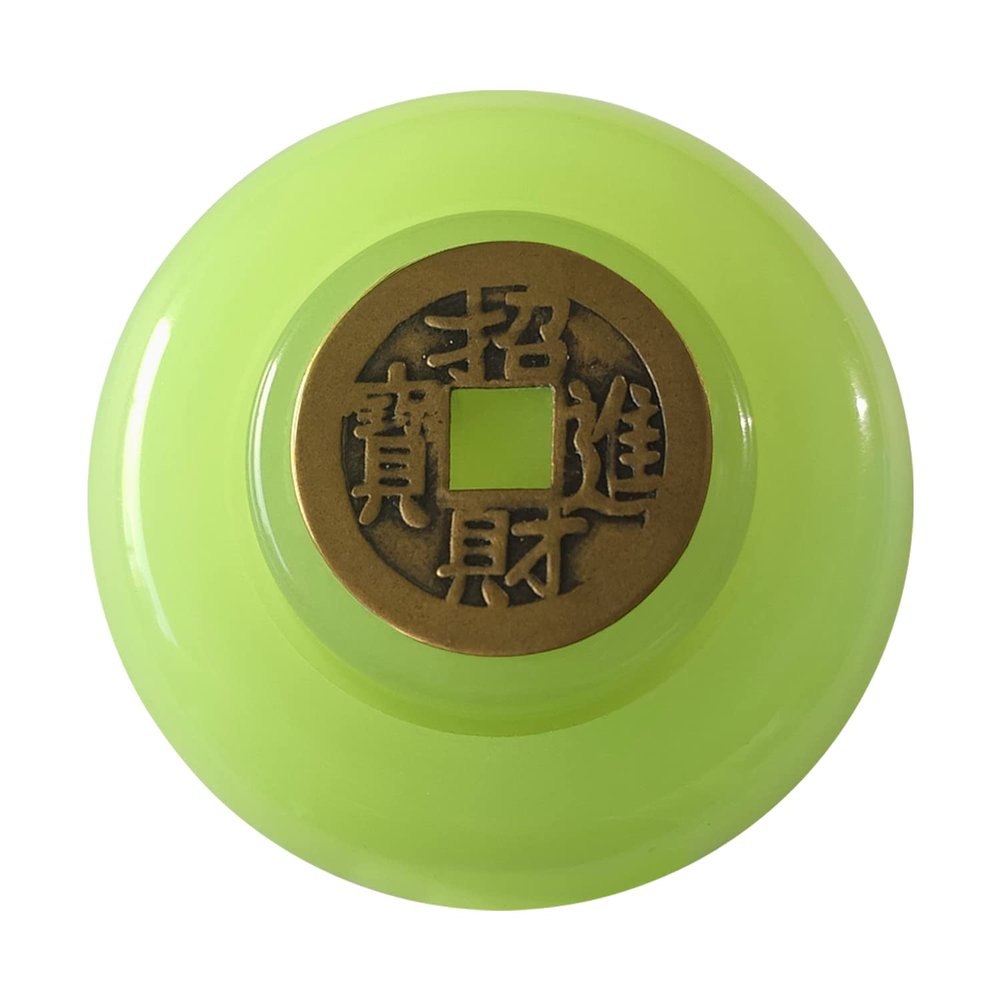 Zhaocaijinbao EDC the Fidget Spinner is the Ultimate Stress Reliever and Brings Good Luck (Green Luminous)