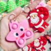 30 Packs Snata Bulk Mini pop Christmas Fidget Gifts for School Holiday Kids Party Favors and Classroom Students Prizes view 3