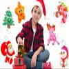 30 Packs Snata Bulk Mini pop Christmas Fidget Gifts for School Holiday Kids Party Favors and Classroom Students Prizes view 4