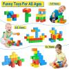 Magnetic Blocks,1.42 inch 32pcs Large Magnetic Building Block for Toddlers 3 4 5 6 7 8 Year Old Boys Girls Color Magnet Cubes Learning Toys for Kids 1-3 Sensory Toys Age 4-8 Christmas Birthday Gifts view 4
