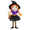 June Garden 16" Enchanted Garden Witch Doll Lydia Plush Stuffed Soft Girl Doll - Purple Outfit view 1