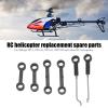 Oumefar Connection Buckle, Plastic and Stainless Steel Connect Buckles Spare Part for Wltoys V912 A V912 04 RC Helicopter view 3