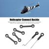 Oumefar Connection Buckle, Plastic and Stainless Steel Connect Buckles Spare Part for Wltoys V912 A V912 04 RC Helicopter view 4