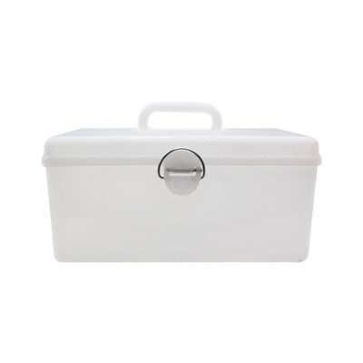 LUOZZY Portable Mahjong Box Plastic Mahjong Storage Box Home Storage Container for Travel Family Game