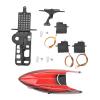 Oumefar RC Helicopter Servo Motor Set, Plastic Servo Cover and Base Set for Weili XK K110 Upgrade K110S Retrofit Kit, RC Servo Motors RC Accessories view 4
