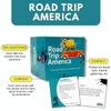 ? WORD TEASERS Road Trip America - Road Trip Game & Conversation Starter - Family Trivia Game About Places to Visit in The United States - Conversation Cards/Travel Car Games - 150 Questions view 3