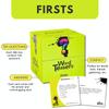? WORD TEASERS Firsts - Trivia Game About The First Time Things were Done - Fun & Historical Conversation Cards - Party Trivia Cards for Families & Friends- 150 Questions view 3
