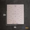 8 Team Erasable Blind Draw Single Elimination Tournament Bracket Chart + Erasable Pen 22x34 view 3