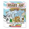 ZOCO  Noahs Ark  Custom Coloring Books for Kids (250 Bulk Pack, with Crayons)  Christian Religious Activity Books for Sunday School, VBS, CCD, Church Crafts and Events view 1