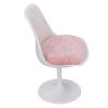 Doll House Office Chair ABS White Round Feet Casual Rotatable Chair for 1:6 Doll House Without Armrest Simulation Furniture view 2