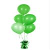 Metallic Balloon Weights, Birthday Party Favors, Novelty and Gag Gifts, 5.5" Inches, 12-Pack (Green) view 2