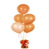 Metallic Balloon Weights, Birthday Party Favors, Novelty and Gag Gifts, 5.5" Inches, 12-Pack (Orange) view 2