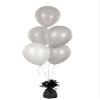 Metallic Balloon Weights, Birthday Party Favors, Novelty and Gag Gifts, 5.5" Inches, 12-Pack (Black) view 2
