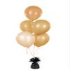 Metallic Balloon Weights, Birthday Party Favors, Novelty and Gag Gifts, 5.5" Inches, 12-Pack (Black) view 4