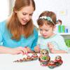 Habiba Nesting Dolls Nesting Doll 10-Layers Houten Russian Matryoshka Poppen Voor Kinderen Brithday Geschenken Home Decor Stacking Dolls No Fading Educational view 2