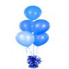 Metallic Balloon Weights, Birthday Party Favors, Novelty and Gag Gifts, 5.5" Inches, 12-Pack (Blue) view 2