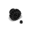 Greendhat 17T Metal Motor Gear for Rc Hobby Model Car 1/18 Wltoys A959 A969 A979 K929 Gears Electric RC Truck Desert Off-Road Vehicle ( Color : Black ) view 1