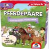 Schmidt Spiele 51449, Horse Couples, Travel Game, Bring Me with Game in Metal Tin, Colourful view 1