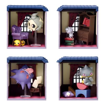 Pokemon Midnight Mysterious House Box Product, 4 Types, 4 Pieces