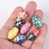 Habiba Nesting Dolls Nesting Dolls Decoration Russian Matryoshka Shape Patterns Personality Porcelain Loose Crafts Beads lot for DIY Stacking Dolls Educational view 4