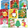 Omgouue 32Pcs Christmas Coloring Books for Kids - Xmas Party Favors Stockings Gifts Goodie Bags Stuffers Holiday Supplies view 1