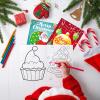 Omgouue 32Pcs Christmas Coloring Books for Kids - Xmas Party Favors Stockings Gifts Goodie Bags Stuffers Holiday Supplies view 2